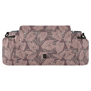 Sac de voyage pour maman, léger et durable, avec motif de feuille de Kalo hawaïenne, organisateur de couches pour bébé personnalisé, sac pour poussette - Product Image 1