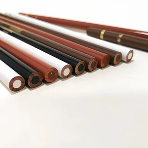 Long lanh 8pcs than bút chì đen nâu sẫm Than trắng phấn bút chì cho phác thảo vẽ và làm nổi bật - Product Image 5