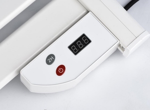 Calentador de Toallas Eléctrico Moderno de Pared <span class=keywords><strong>con</strong></span> Control Termostático, Impermeable IP24, <span class=keywords><strong>Toallero</strong></span> Calefactor para Hogar y Hotel - Product Image 4
