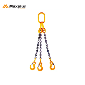 High Strength G80 Manganese Steel 4 Legs Lifting Conveyor Chain Heat Treated Black Welded Link Sling Heavy Duty Hoist ISO CHAIN - Product Image 2