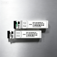 SFP-10G-BX80U/BX80D-AL 10G SFP+ BiDi Alıcı-Verici Tx1490/Rx1550 80km LC Tek Fiber Optik Modül
