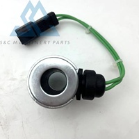 Bobine solénoïde 24V 218-9894 2189894 pour moteur CATERPILLAR 3056 3516 C18 Excavateur 320C 350 365C 375 385B 5230B