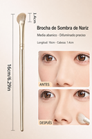 Pinceau de maquillage de précision JIY OEM pour eye-liner incliné, ombre nasale et sourcils, outil de maquillage de haute qualité, ensemble de pinceaux de maquillage