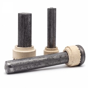 Goujons de soudure en acier au carbone sur mesure, directement de l'usine, connecteurs de cisaillement, boulons marqués ISO CE pour l'assemblage de machines, service OEM - Product Image 1
