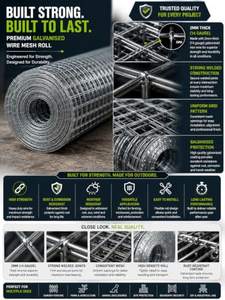 Promotion : Panneau de clôture en treillis soudé 2x2, treillis d'armature en acier pour béton - Product Image 2