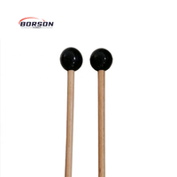 Balles en caoutchouc naturel dur personnalisées avec demi-trou, balles rebondissantes en caoutchouc nitrile, marteau de tambour en silicone d'usine