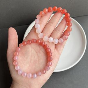 Braccialetti Stretch di forma quadrata di gioielli fatti a mano in pietra naturale con perline in pietra naturale per donna uomo - Product Image 4