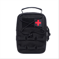 Sac médical tactique Trousses de premiers soins Molle Chasse en plein air Camping Pochette à outils de survie d'urgence EDC