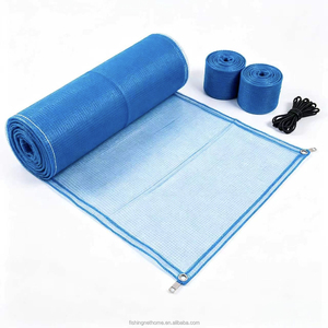 <span class=keywords><strong>Filet</strong></span> pare-<span class=keywords><strong>vent</strong></span> en HDPE à prix d'usine <span class=keywords><strong>avec</strong></span> stabilisateur UV pour la protection des cultures, maille de 25 mm, 110 GSM, œillets, haute résistance à la traction - Product Image 1
