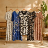 Robe pour femme avec fermeture éclair au dos, fermeture éclair discrète et lisse, facile à porter