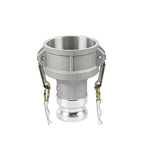 Vente en gros 2 pièces 1 "coupleur femelle X 1" tuyau barbelé Type F raccords de verrouillage à came réducteur d'accouplement Camlock