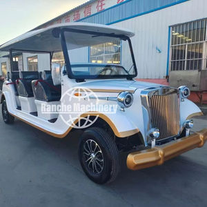 Autos Eléctricos Clásicos Vintage para Turismo, Ecológicos, Silenciosos, con Batería de Plomo-Ácido, de 4 a 17 Asientos, Velocidad Máxima de 60 km/h - Product Image 1