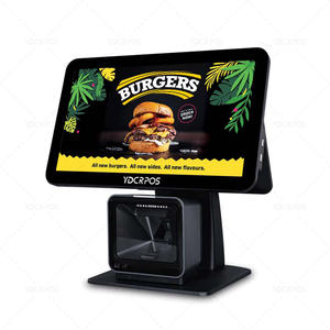 Precio directo de fábrica Tienda minorista de metal Caja registradora con Windows Tablet Pos Systems Español para salón - Product Image 3