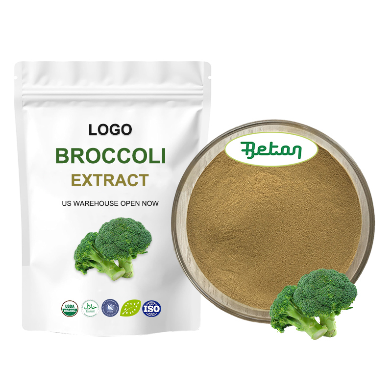 Private Label Hoge Kwaliteit Levering 1% 3% Broccoli Biologisch Zaad/Spruit/Bloem Extract Sulforafaan 3% Glucorafanine Poeder