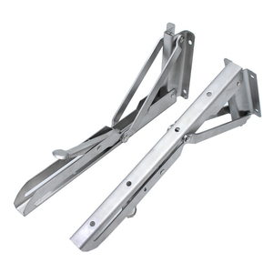 Accessori per mobili supporto triangolare pieghevole staffa di supporto per mensola a parete tipo K staffa pieghevole - Product Image 3