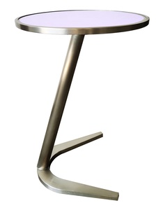 Vendita calda design 304 in acciaio inox tavolo da cocktail in vetro top tavolo da bar a led - Product Image 3