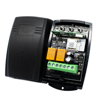Compatible avec Tuya Zigbee WIFI, télécommande universelle 433 MHz à code fixe et à code roulant, récepteur d'ouvre-porte de garage 2 canaux AC 85-250V, interrupteur