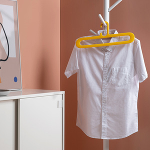 HeDou Plastic Clothes Hanger Rectangle Non Slip Hook Type For Clothes Trouser Tie Storage Organizer LSAI08 - Product Image 3
