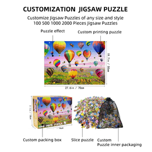 Tùy Chỉnh Không Thường Xuyên Hình Trái Tim Câu Đố 300X230Mm Giáo Dục Tự Làm Trò Chơi Đồ Chơi Tùy Chỉnh Ống Trò Chơi Ghép Hình Câu Đố Cho Trẻ Em Trẻ Em - Product Image 3