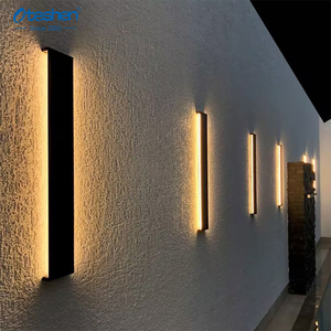 Lampada <span class=keywords><strong>da</strong></span> <span class=keywords><strong>Parete</strong></span> <span class=keywords><strong>LED</strong></span> Moderna in Alluminio per Esterni, Illuminazione Decorativa <span class=keywords><strong>a</strong></span> Striscia per Corridoi - Product Image 1