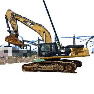 รถขุด CAT 340 มือสอง พร้อมอุปกรณ์หลัก เช่น เครื่องยนต์ ปั๊ม มอเตอร์ เกียร์ ลูกปืน PLC สำหรับงานก่อสร้าง ขาย - Product Image 1