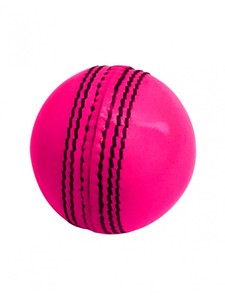 Pelota de críquet de cuero Rosa Pelota de críquet de cuero duro - Product Image 2