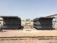 Moteur de machine de fabrication d'unités préfabriquées en béton 2025 pour la construction rapide à faible coût de maisons anti-sismiques et de bâtiments publics