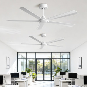 <b>Ceiling</b> <b>Fan</b> DC Motor <b>Remote</b> <b>Control</b> Quiet Design For Office Living Room Commercial Use - Product Image 1