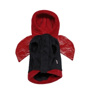 BOKHOUSEハロウィンペット赤黒てんとう虫の翼と猫のノワールドレス衣装コスプレ犬猫 - Product Image 4