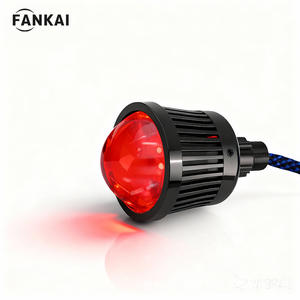 Feux de modification externes pour motos Super Bright Fankai FK, projecteur longue portée, troisième génération, LED, faisceau puissant, en alliage d'aluminium - Product Image 2