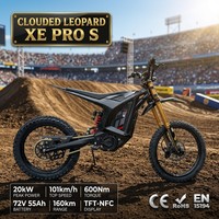 Moto électrique Arctic Leopard XE Pro S L1e-b COC 72V 55Ah 20KW 600Nm homologuée pour la route Enduro Adulte Fournisseur en gros