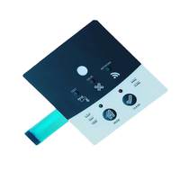 Interrupteur à membrane pour armoire PLC, LED, FPC, étanche, à dôme tactile, pour panneau industriel lourd, offre rapide et compétitive