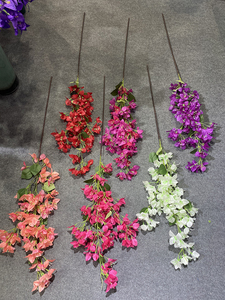 Bougainvillea a Ramo Lungo 118/96CM, <span class=keywords><strong>Fiori</strong></span> a Triangolo, <span class=keywords><strong>Fiori</strong></span> di Bougainvillea per Decorazioni da Giardino e Matrimoni - Product Image 5