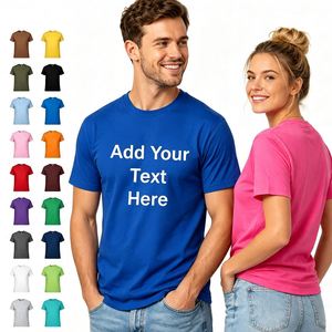 Your Own Brand <b>Tshirt</b> 100% Cotton Promotional Business Gift Unisex Blank Printed Logo 200 Gsm Custom Men T Shirt - Product Image 1