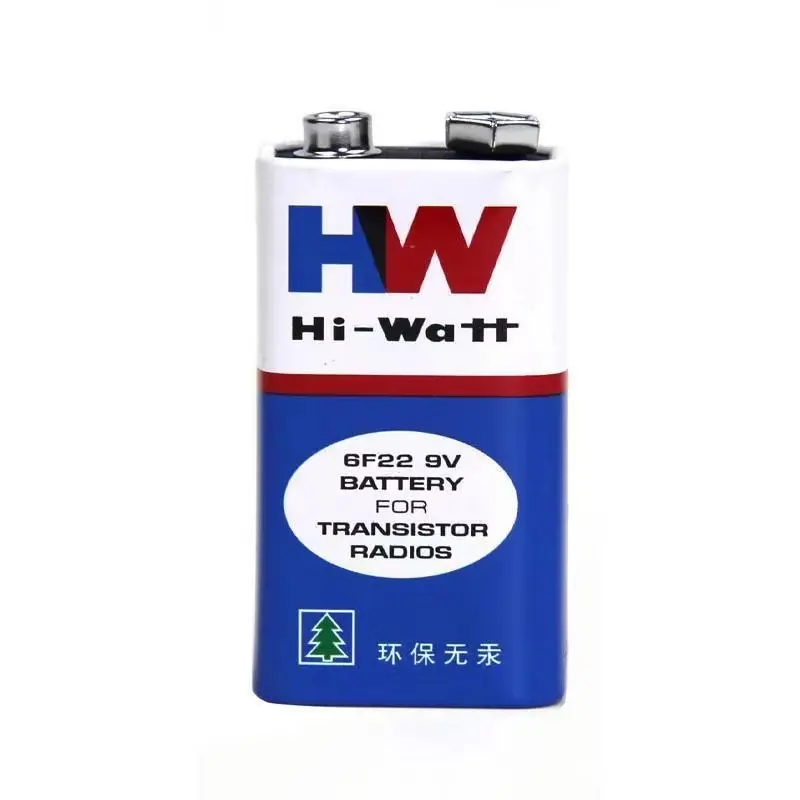 9V multimeter dry high-strength HW instrument battery 6F22 square battery laminated battery