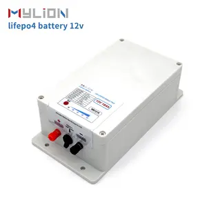 mylion lfp1230w 12v 30ah lifepo4 battery lithium ion battery backup lead acid battery replacement with waterproof case