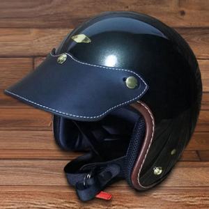 หมวกกันน็อคมอเตอร์ไซค์แบบถอดได้หมวกกันน็อคหนัง PU หมวกกันน็อคสำหรับกีฬากลางแจ้งอุปกรณ์เสริมหมวกกันน็อค - Product Image 5