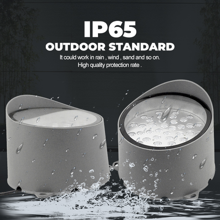 18w 36w High Lumen Ip65 Waterproof Tempered Glass Tree Spotlight Outdoor Landscape Garden Projection Floodlight Led Flood Light