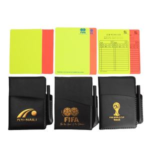 Juego de Tarjetas Rojas y Amarillas de Alta Calidad para Árbitro de Fútbol, Entrenamiento de Fútbol, Venta Directa de Fábrica - Product Image 1