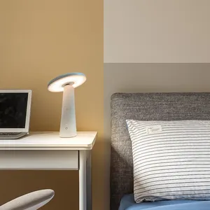 SLYNN 테이블 램프 도매 홈 장식 럭셔리 램프 드 테이블 디밍 독서 책상 램프 연구 충전식 LED 야간 조명