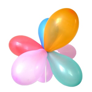 100% Nature Latex plastique 3 "jouet ballons/balons mat magique Qualatex haute qualité pas cher néon perle ballons d'eau remplissage rapide - Product Image 6
