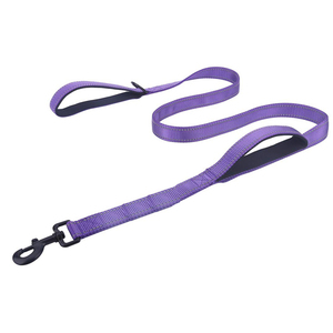 Laisse pour chien, accessoire coloré, réfléchissant, en Nylon, robuste, vente directe depuis l'usine, pour animal de compagnie - Product Image 2