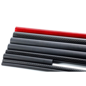 Tubo de fibra de carbono Lituo de 12K, mate, de pared gruesa, enrollado sin costuras, para bastón de trekking alpino, entrega inmediata. - Product Image 4