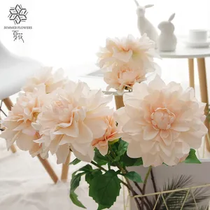 Künstliche echte Berührung Dahlie Seide kleines Dekor Blumen factori für Party Hotel Hochzeit Tisch dekoration
