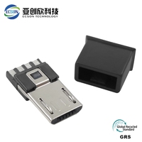 MICRO USB2.0 mâle, couvercle de protection du connecteur de câble de données, couvercle de protection du câble de téléphone portable