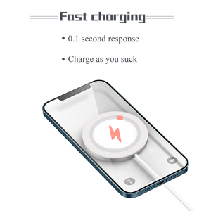 <span class=keywords><strong>Cargador</strong></span> de teléfono móvil portátil personalizado <span class=keywords><strong>cargador</strong></span> inalámbrico magnético <span class=keywords><strong>para</strong></span> <span class=keywords><strong>iPhone</strong></span> de Apple - Product Image 3