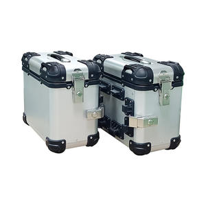 Maletas Laterales para Motocicleta de Gran Capacidad, 36L, de Aleación de Aluminio Reforzado, Impermeables, con Alarma, Envío de Fábrica - Product Image 4