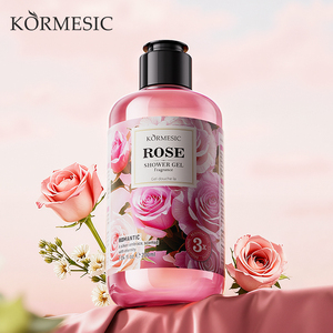KORMESIC Gel de Ducha Corporal de Rosas 200ML Certificado por Bpom, Aclarante, Nutritivo y Perfumado para la Limpieza Corporal de Mujeres Adultas - Product Image 1