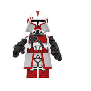 Wm6123 Loạt Phim Lắp Ráp Nhựa Đồ Chơi <span class=keywords><strong>Fox</strong></span> Chỉ Huy Trên Không Phi Đội Người Lính Mô Hình Thiết Lập Bao Bì Xây Dựng Khối Khối Thiết Lập - Product Image 2