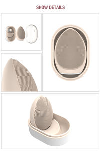 Dispositivo Profesional de Limpieza Facial Recargable, Masajeador Exfoliante Eléctrico Sónico de Silicona ABS - Product Image 6